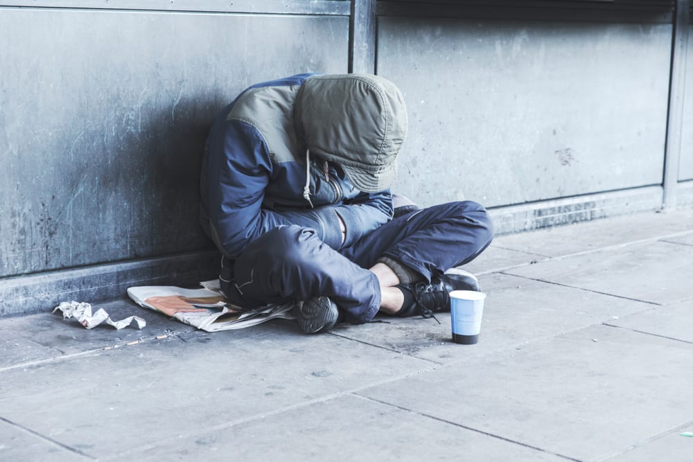 Homeless. Credit: Shutterstock