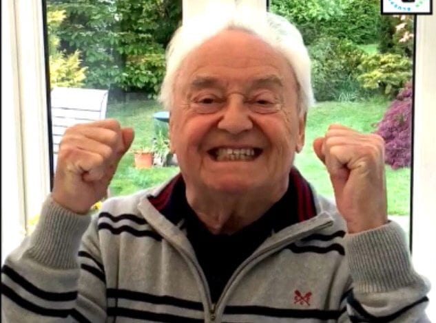 Watch as Gerry Marsden joins Liverpool celebs for a new recording of You’ll Never Walk Alone