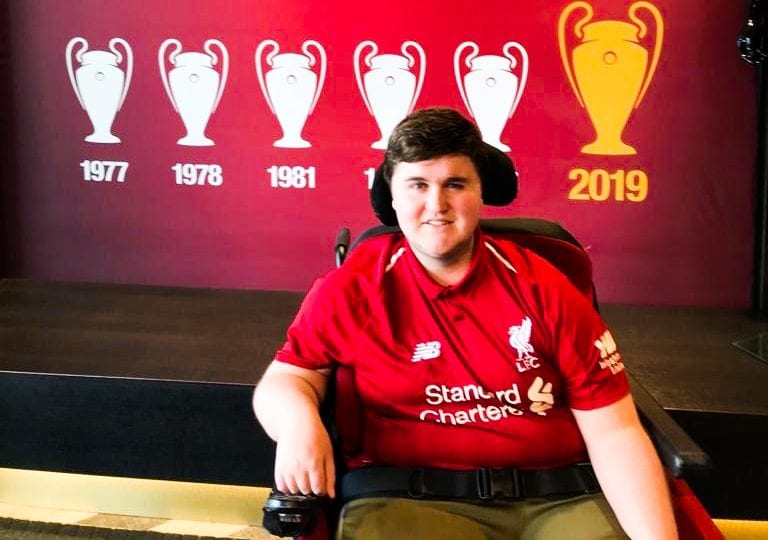 Liverpool FC legends support appeal for sports wheelchair for Halewood man