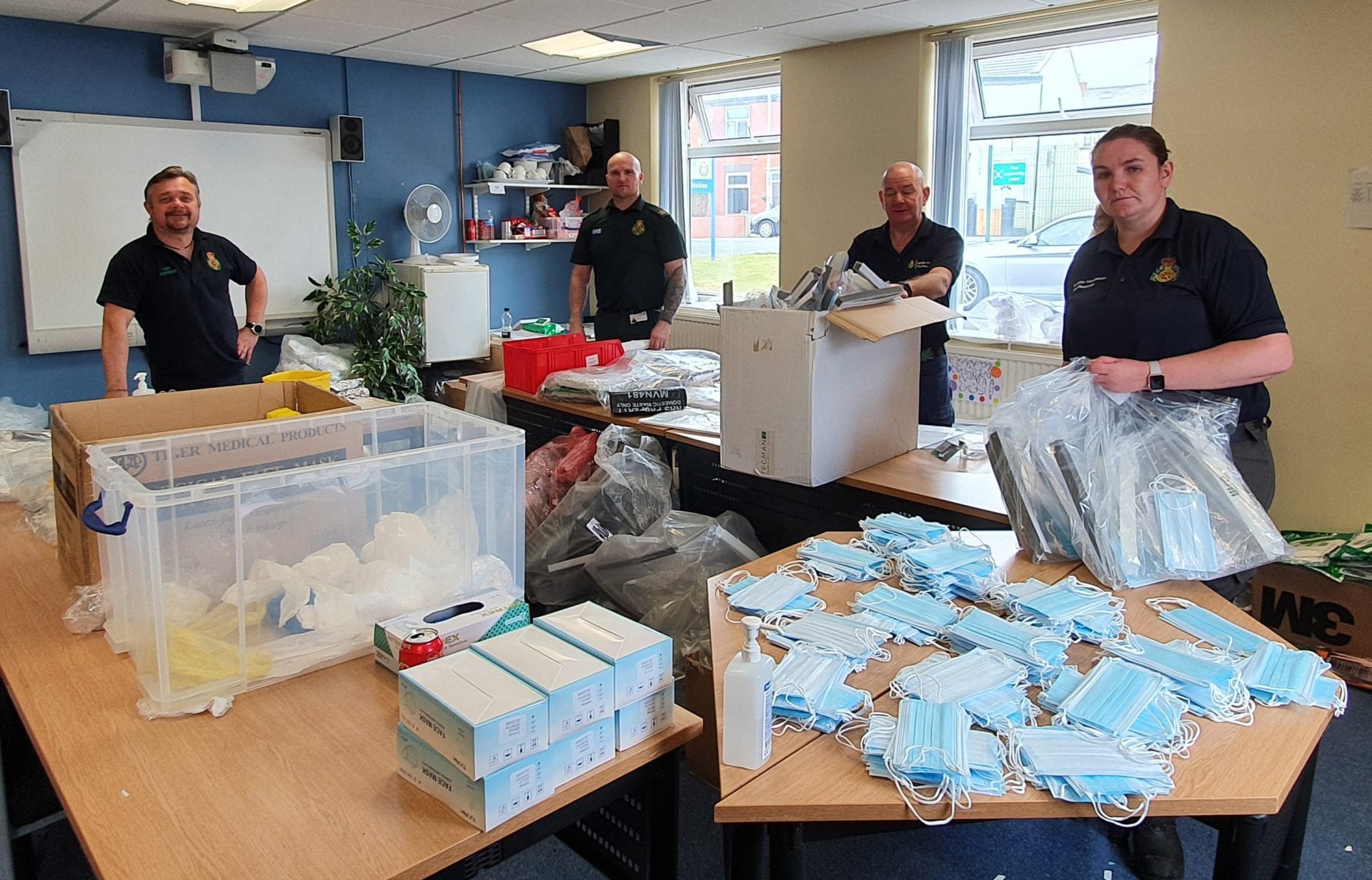 Volunteers put in thousands of hours to support North West Ambulance COVID-19 response