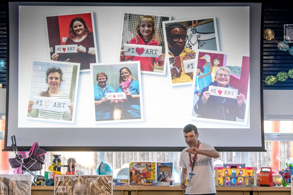 UK Art Takeover is hosting a free online Merseyside kids creativity workshop