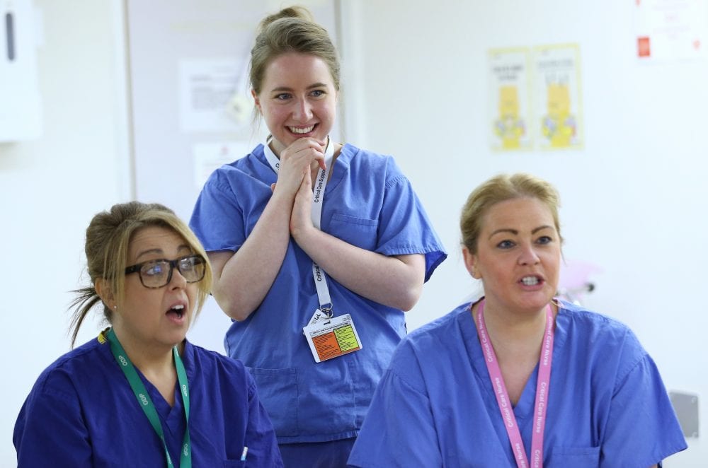 Critical care staff from Liverpool University Hospitals have received a Royal virtual visit