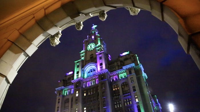 Liverpool will light up purple and social media accounts blackout in support of George Floyd