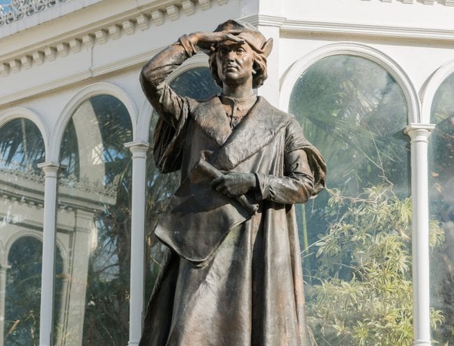 There’s a petition to remove the Christopher Columbus statue from Sefton Park Palm House