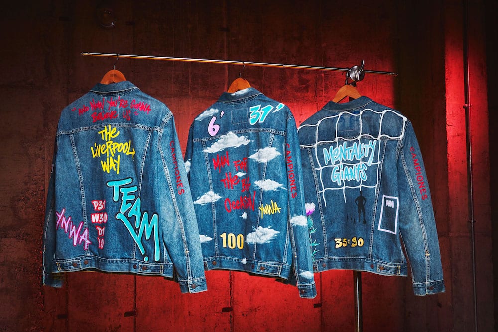 LFC partner Levi's®, has created three exclusive trucker jackets and limited -edition t-shirts | The Guide Liverpool