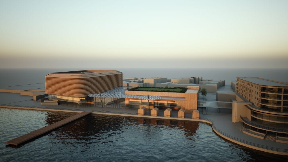 The vision for a world-class theatre and convention centre in Southport has been revealed