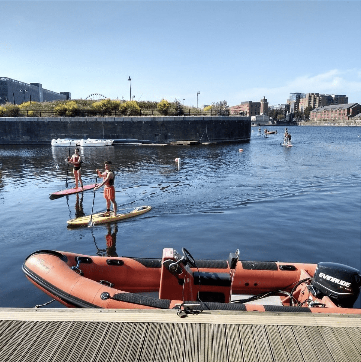 We speak to Liverpool Watersports Centre as they reopen to the public