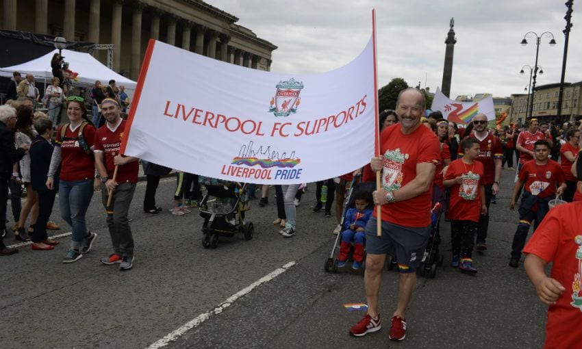 LFC to take part in first ever virtual Pride in Liverpool march