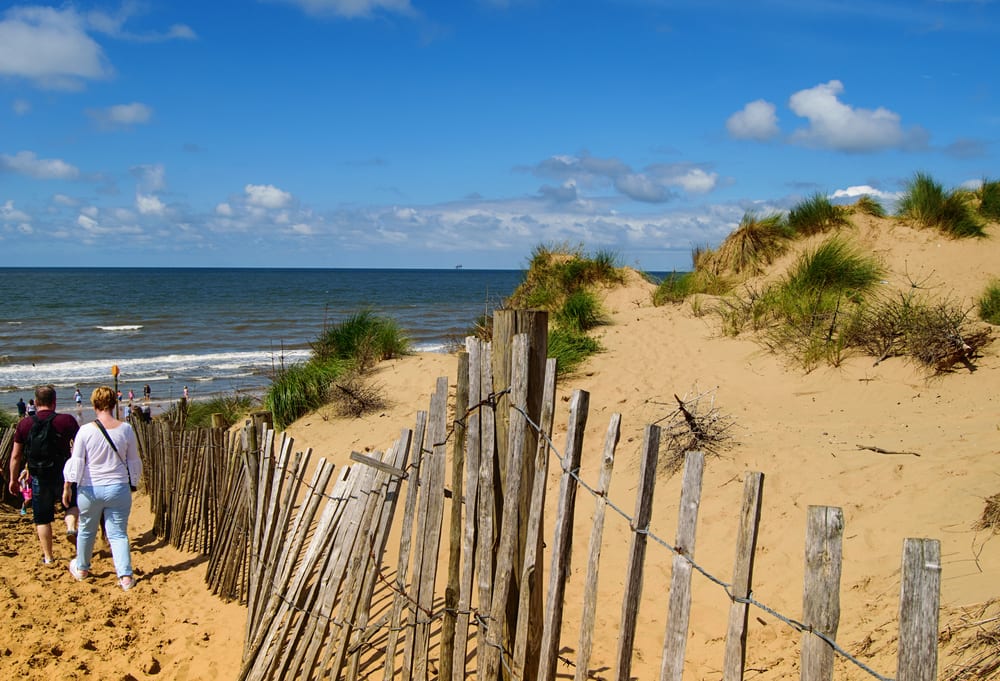 Free things to do in Liverpool. Formby Beach