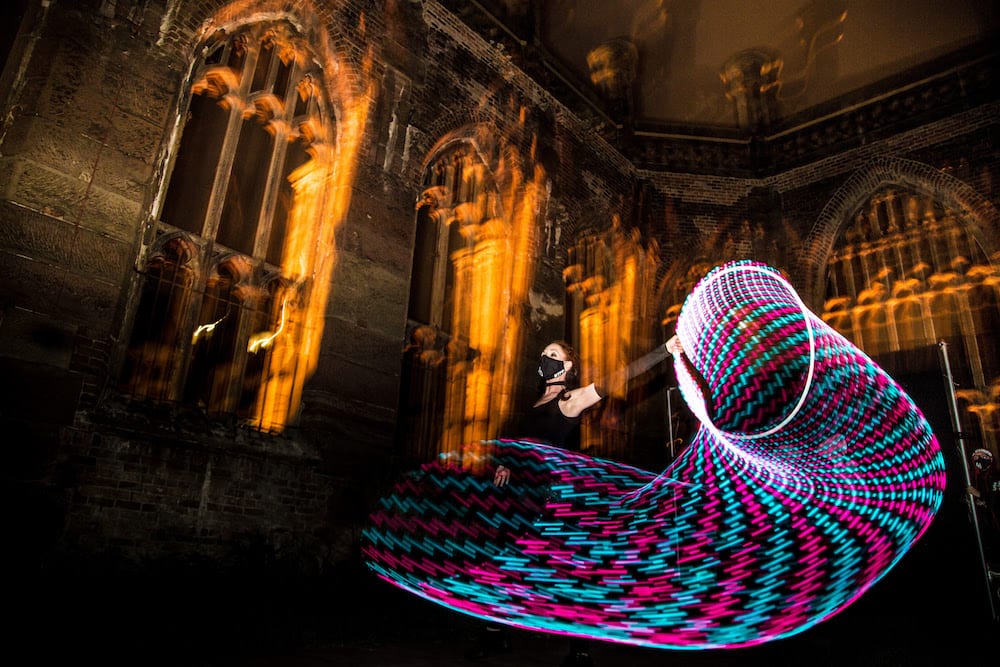 Bombed Out Church to host second light spectacle this weekend