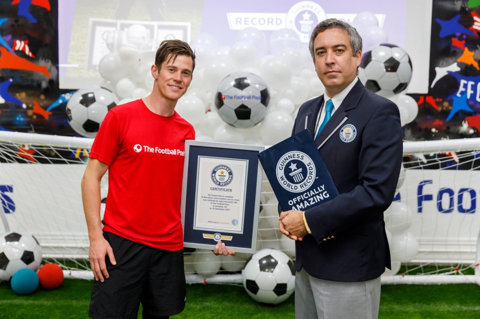 A new Guinness World Record has been set in Liverpool