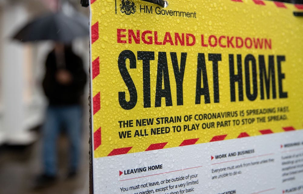 England’s four-stage plan for coming out of lockdown revealed