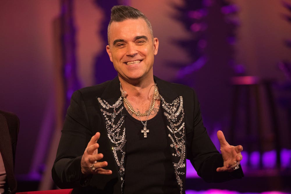 Greatest Showman director working on the new Robbie Williams biopic
