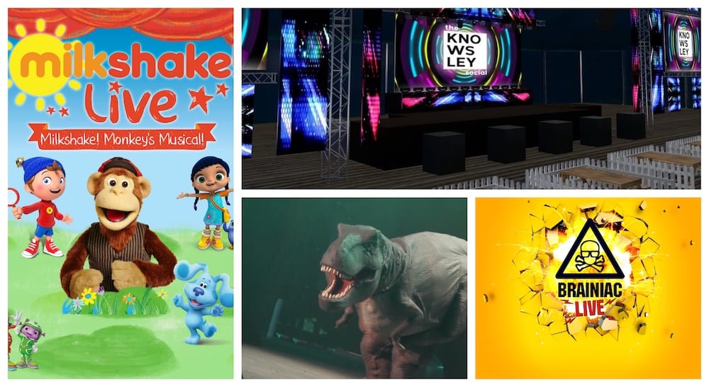 Brainiac, Milkshake! Live and Jurassic Earth heading to Knowsley this summer half term