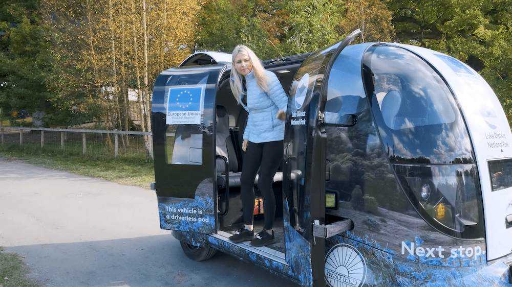 Look at the new Windermere driverless pods giving the Lakes a taste of the future