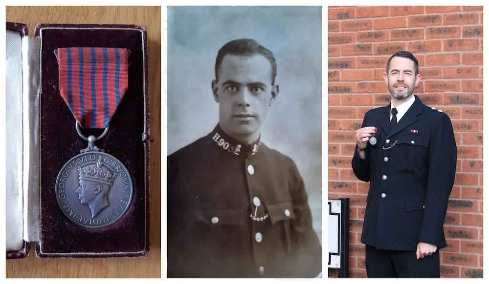 Police officer remembers heroic actions of his Grandfather and Liverpool City Police officers during the Blitz