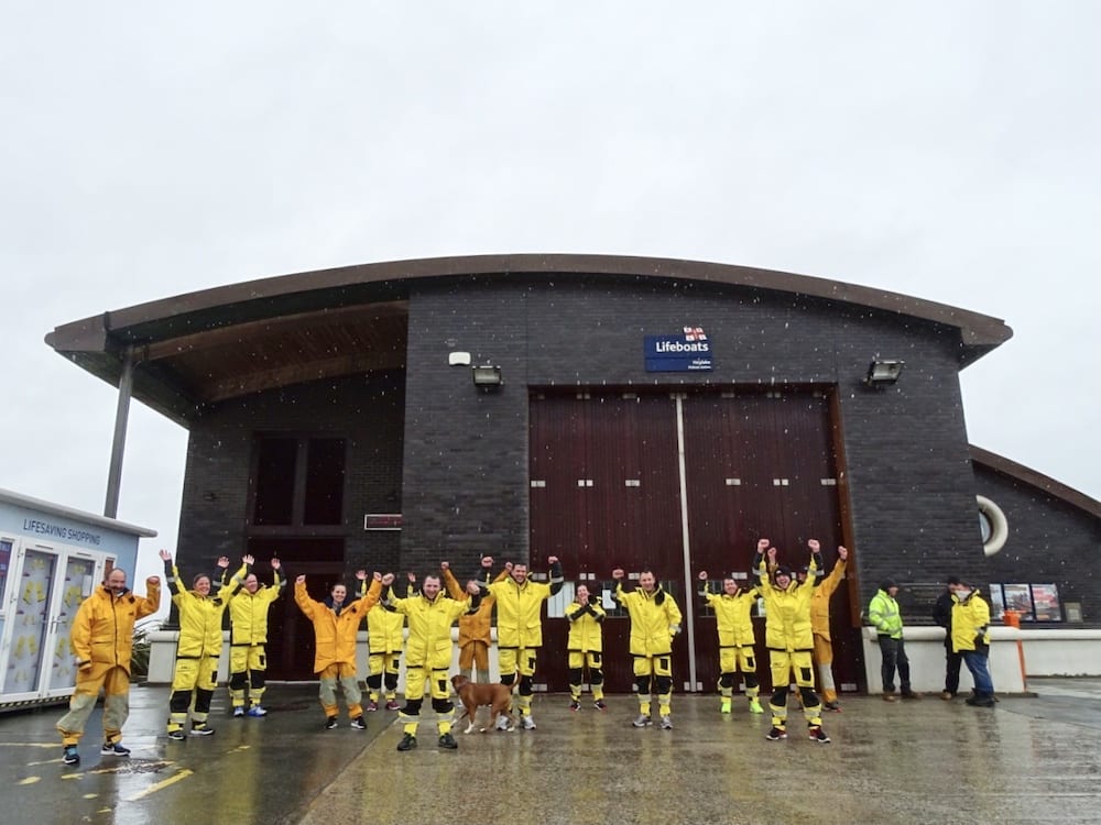 Hoylake RNLI volunteers step up to Mayday Mile challenge