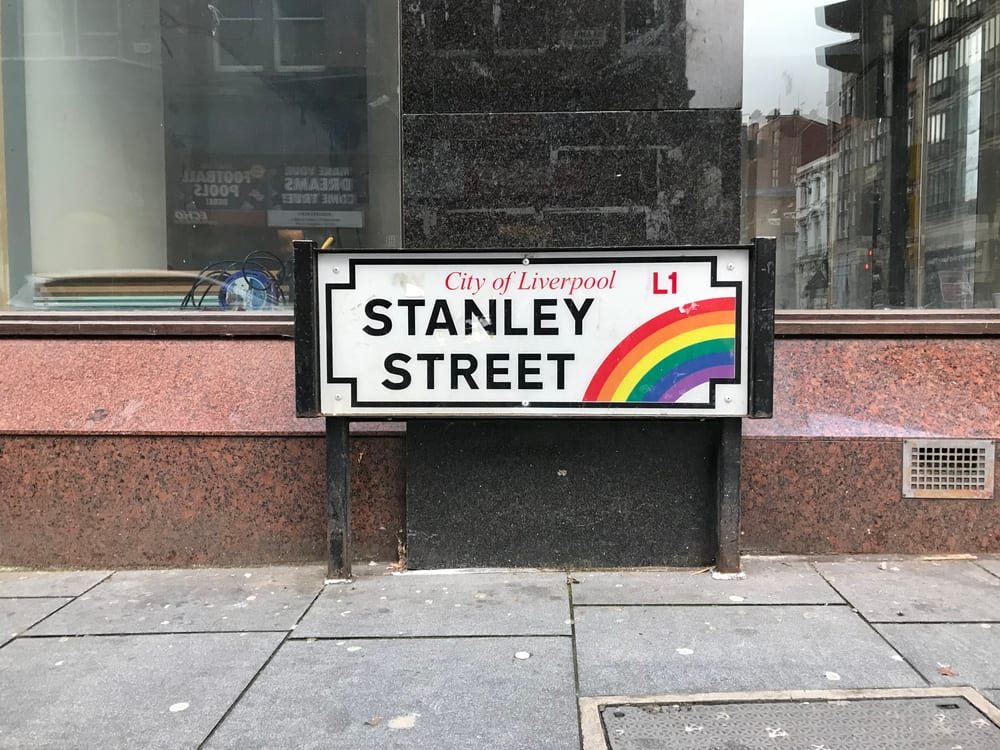 Liverpool’s Stanley Street Quarter Rebranded “Pride Quarter”