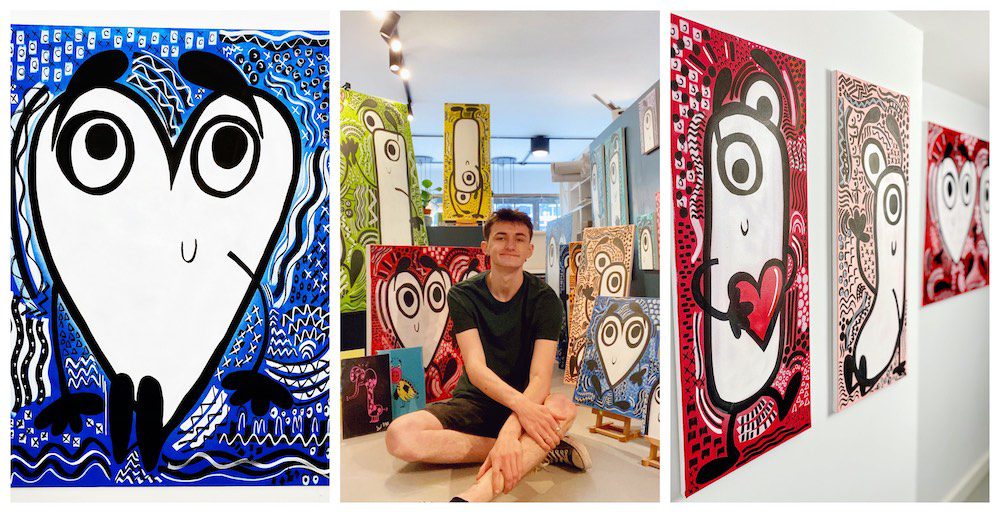 Liverpool street artist creates Bounce Back series to inspire people after lockdown