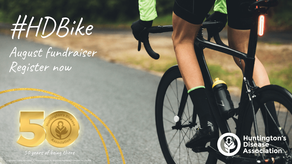 Get on your bike to support thousands of people living with Huntington’s disease