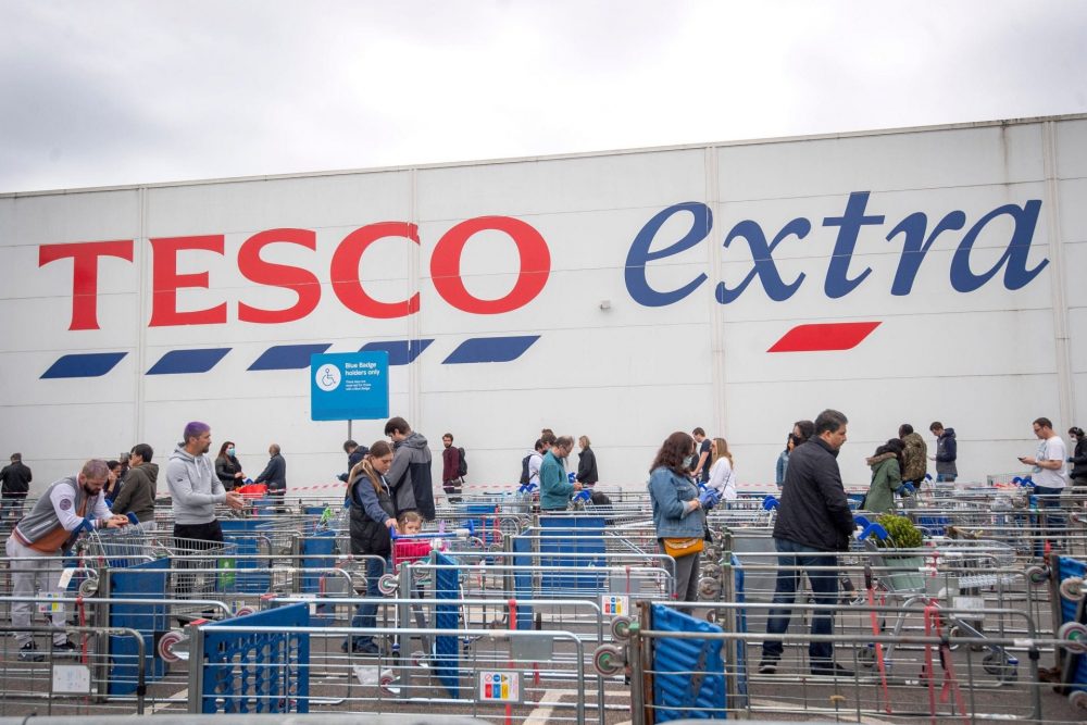 Number of UK supermarkets encouraging continued use of face coverings after July 19
