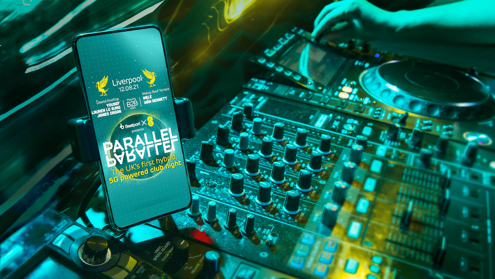 EE teams up with Beatport to bring the UK’s first hybrid, 5G powered club night to Liverpool