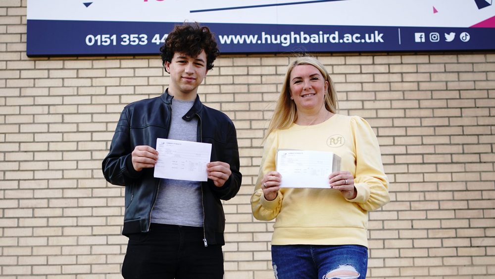 Hugh Baird College students celebrate their GCSE results