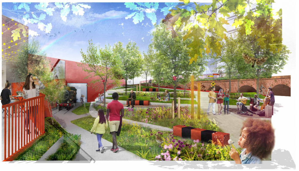 Wirral residents are being asked to help design Birkenhead’s new Dock Branch Park