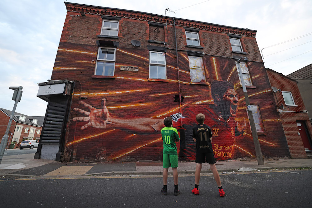 Look at the new Stevie G mural outside The Sandon in Anfield | The ...