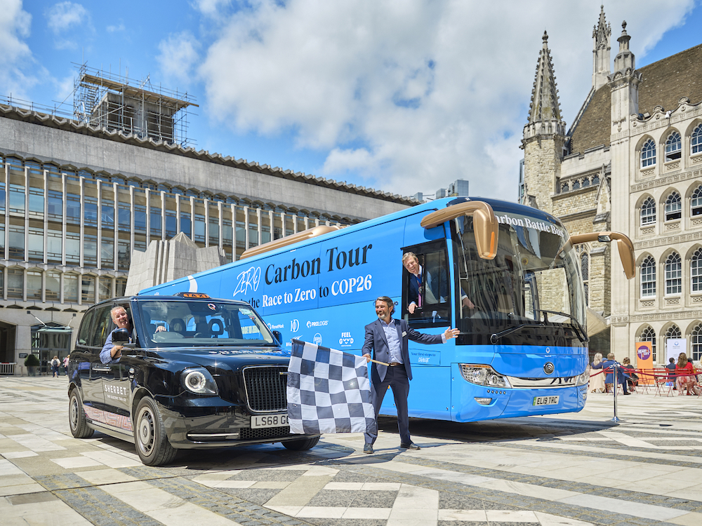 COP26 Zero Carbon battle bus heads to Liverpool City Region