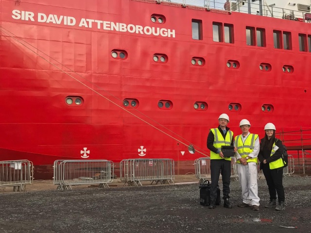 This Merseyside creative company will be helping the RRS Sir David Attenborough set sail on her first mission