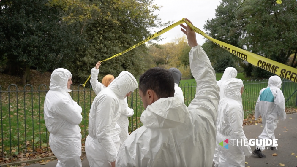 Merseyside Police trains a group of young people to become “detectives” for the week