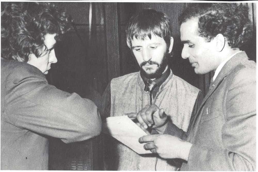 A song featuring George Harrison and Ringo Starr has been discovered in an attic