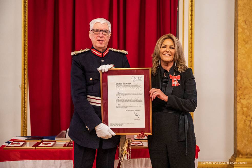 Liverpool’s children’s rights and participation manager receives MBE