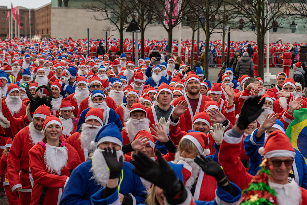 100 days to go until the famous Liverpool Santa Dash returns for 2025