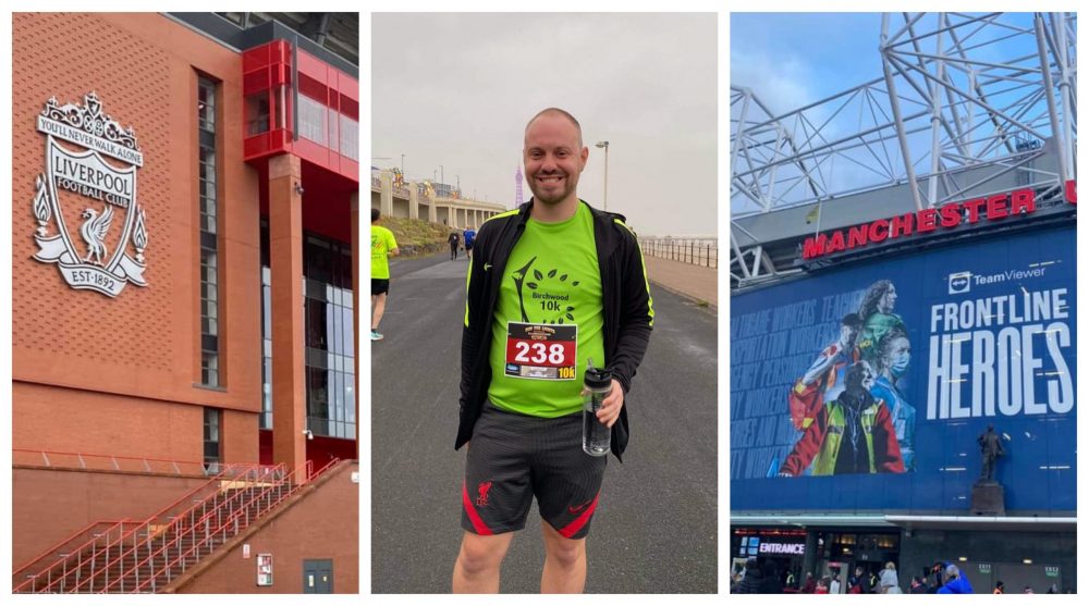 Meet the Walton man who’s walking from Old Trafford to Anfield to support Cash for Kids