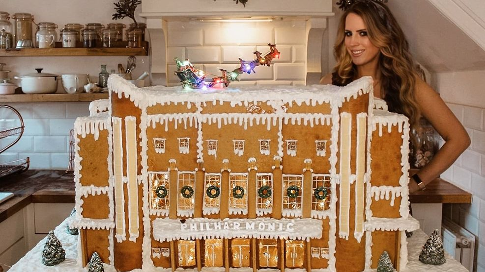 Meet the baker who has re-created Liverpool Philharmonic Hall in gingerbread form and learn how to do it yourself!