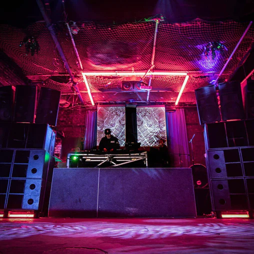 90s-Style Secret Warehouse Rave