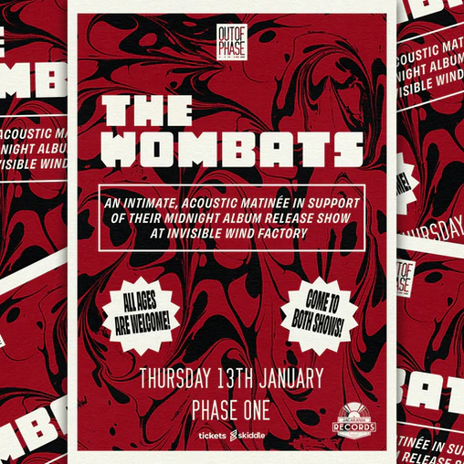 The Wombats – Acoustic Intimate Matinee