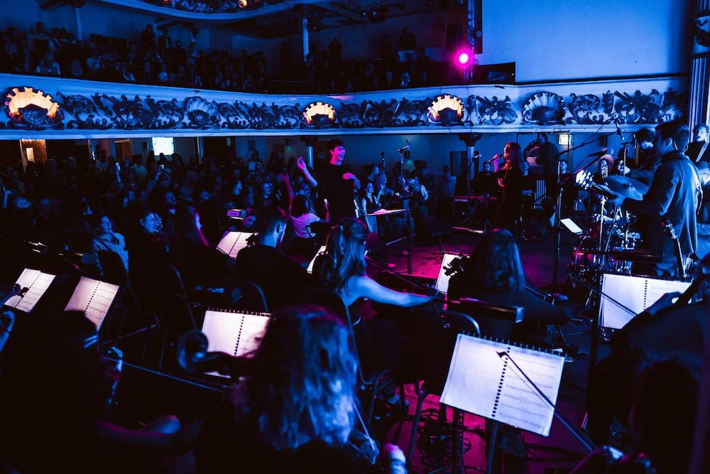 The music of Amy Winehouse is brought to life with stunning orchestra performance at Camp and Furnace