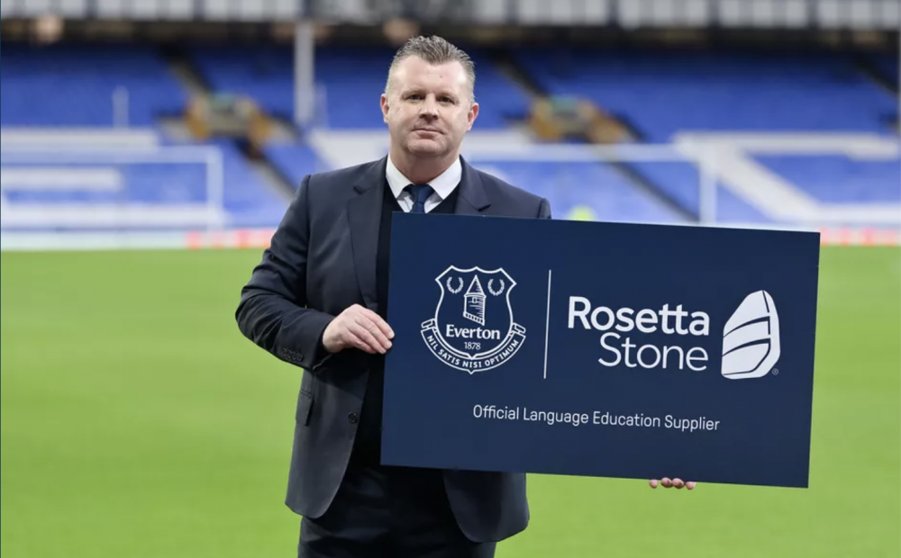 Everton FC announce Rosetta Stone link-up to offer language learning opportunity to supporters