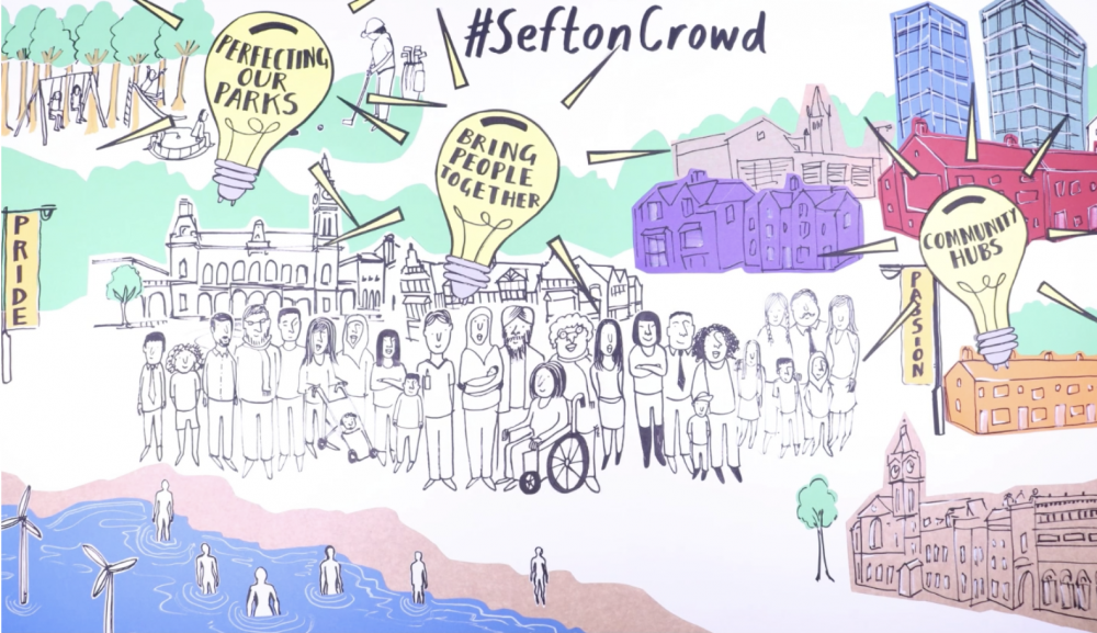 Community groups can now apply for up to £5k through Sefton Crowd funding