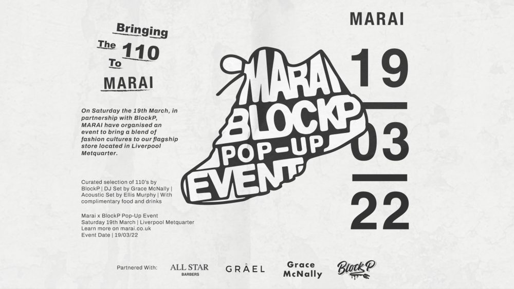 MARAI/BlockP Pop-Up Event