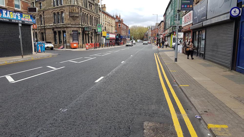 Work on County Road to complete this week