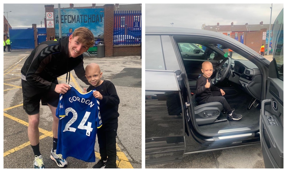 The young cancer patient who was Everton’s ‘good luck charm’ against Chelsea