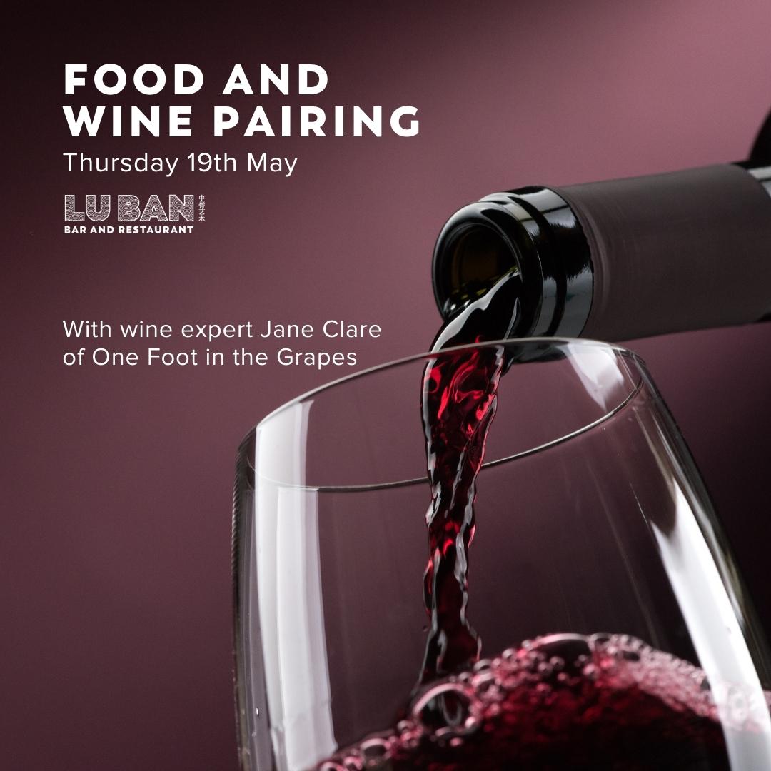Food and Wine Tasting with wine expert Jane Clare and Chef Dave Critchley’s Tasting Menu
