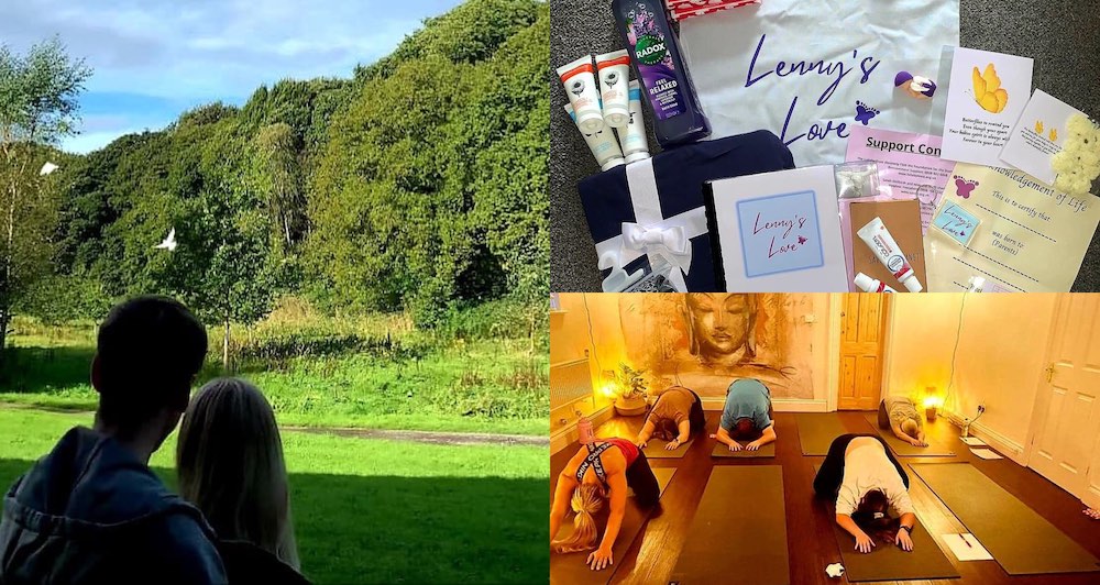 Bereaved mum launches project to support others with comfort bags and baby loss yoga