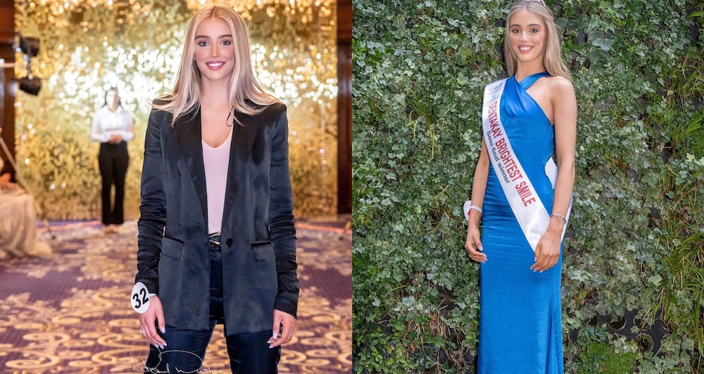 Liverpool model Paige has smiled her way to the Miss England finals