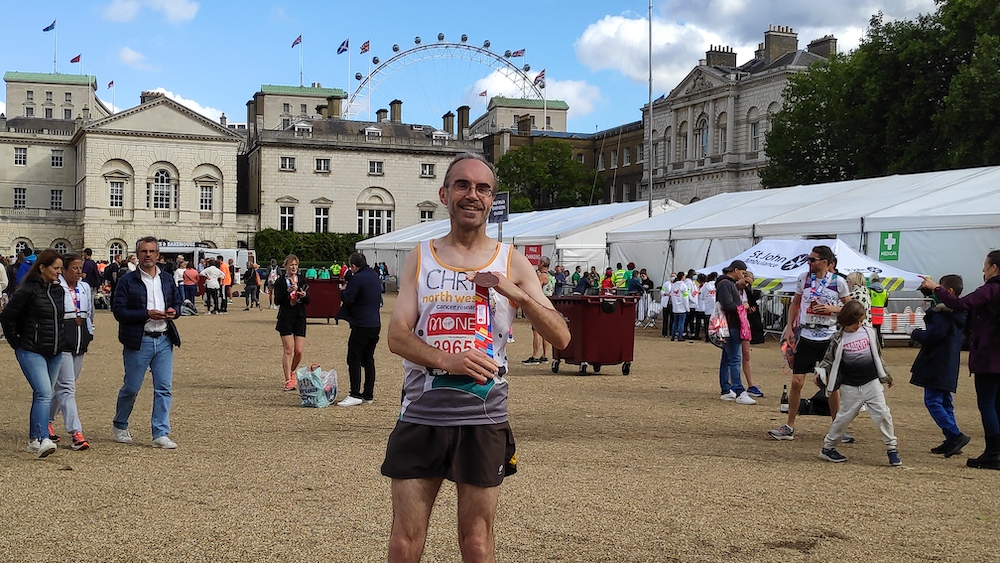 Meet the Wrexham runner who has ran his 24th London Marathon for North West Cancer Research