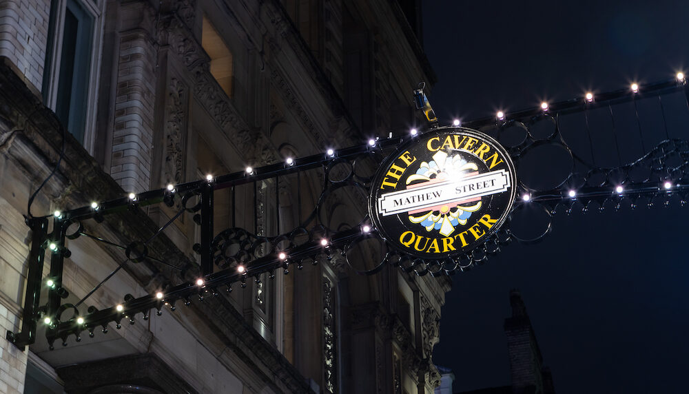 Cavern Quarter archways restored to former glory